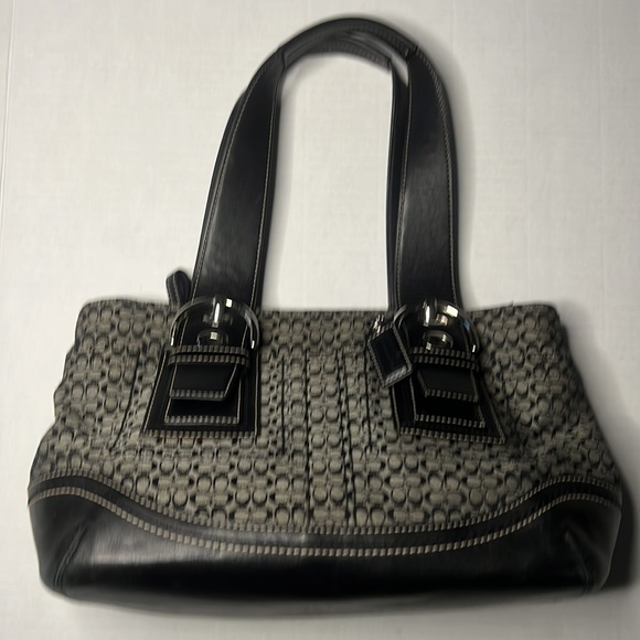Coach Mini Monogram Black Bag - Picture 3 of 6
